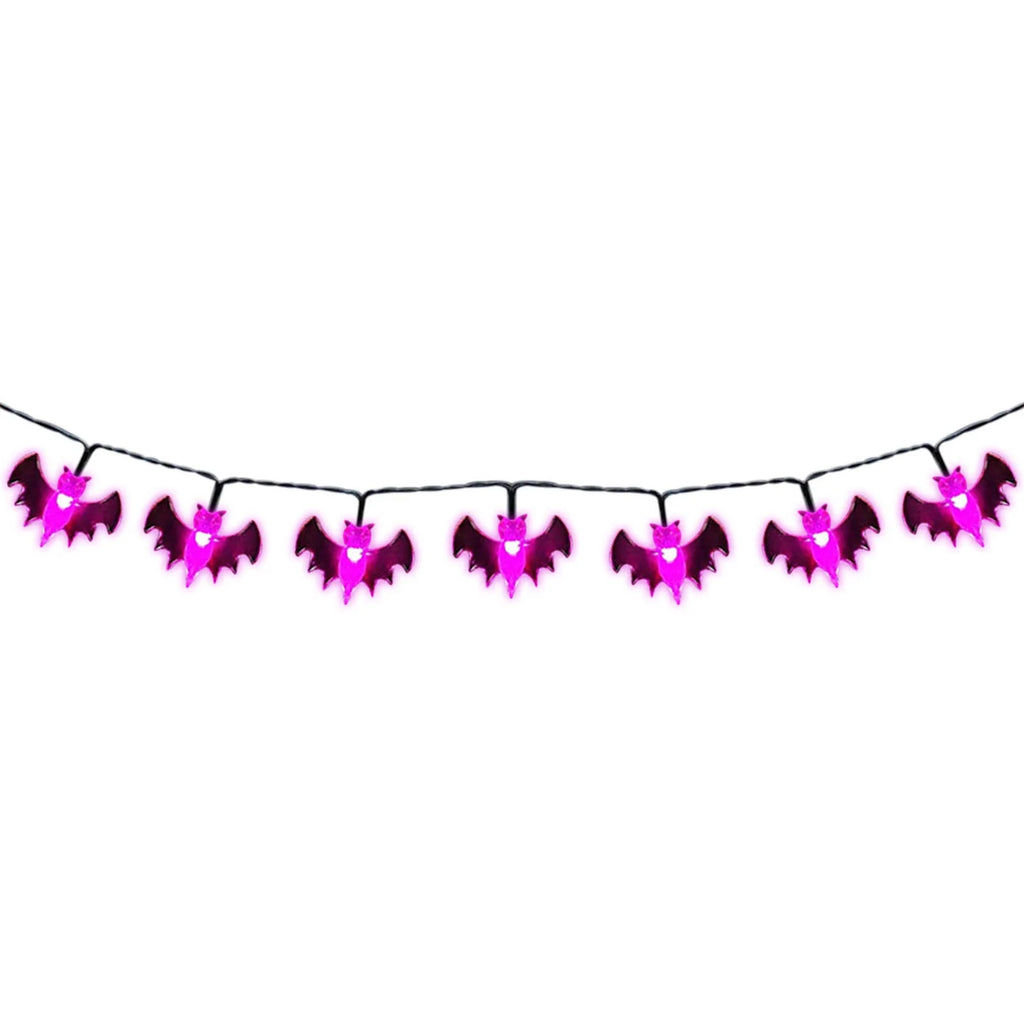 LED String Light, 10Ft Hanging Ghost String Lights Battery Powered Halloween Lights for Halloween Party Indoor Outdoor Thanksgiving Decorations, Purple