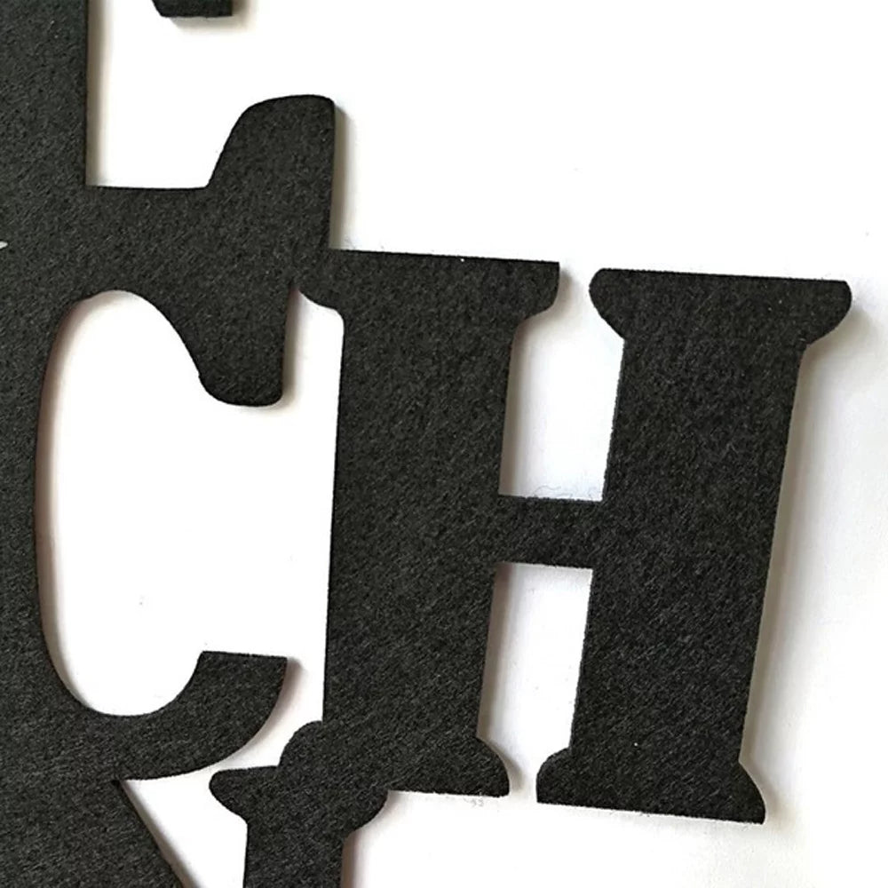 Hanging Sign Decorations Non-Woven Trick or Treat and the Witch Is in Front Door and Wall Decoration Indoor Outdoor Yard Haunted House Party Supplies, Decor