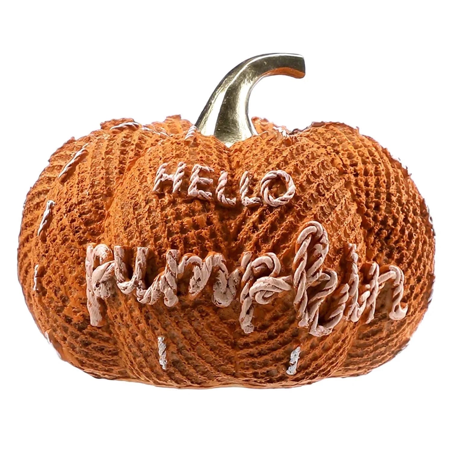 Halloween Pumpkin Decor for Halloween Decorations Indoor, Resin Pumpkin Decoration for Halloween Table Decor